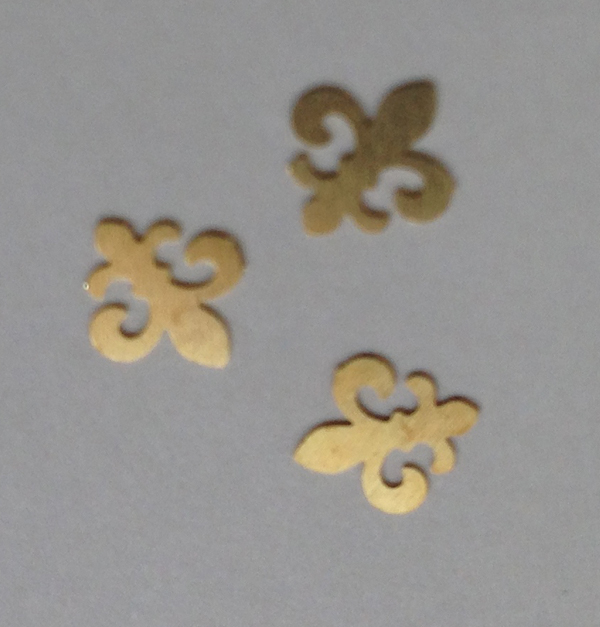 50 μεταλλικά διακοσμητικά νυχιών χρυσοί θηρεοί [40502059-19]
