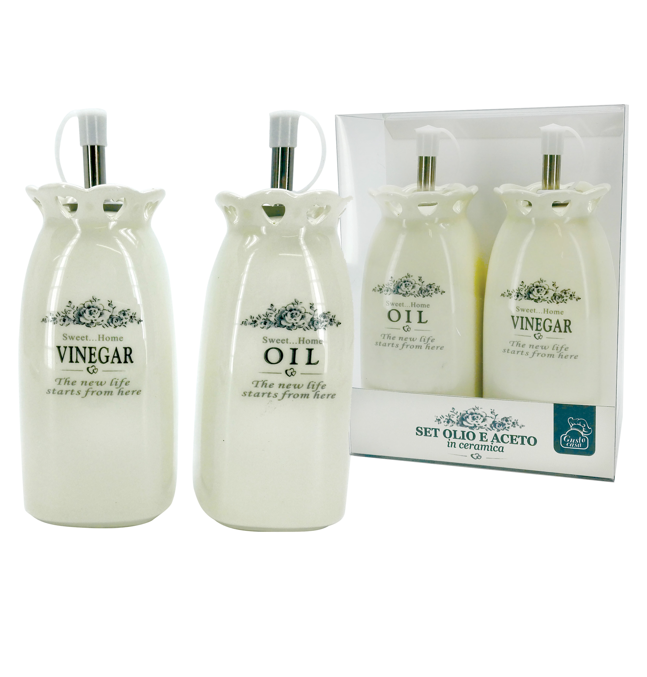 Σετ πορσελάνινο λαδόξυδο 30cl [70608171]