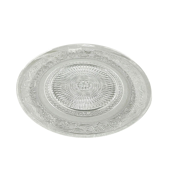 Πιατέλα γυάλινη 20cm