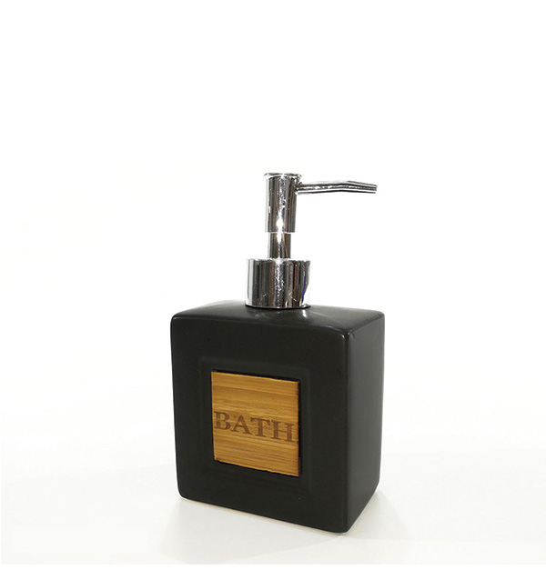Αντλία κρεμοσάπουνου κεραμική BATH 16,5 X 9cm