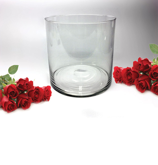 Γυάλινο βάζο Φ20cm x Υ20