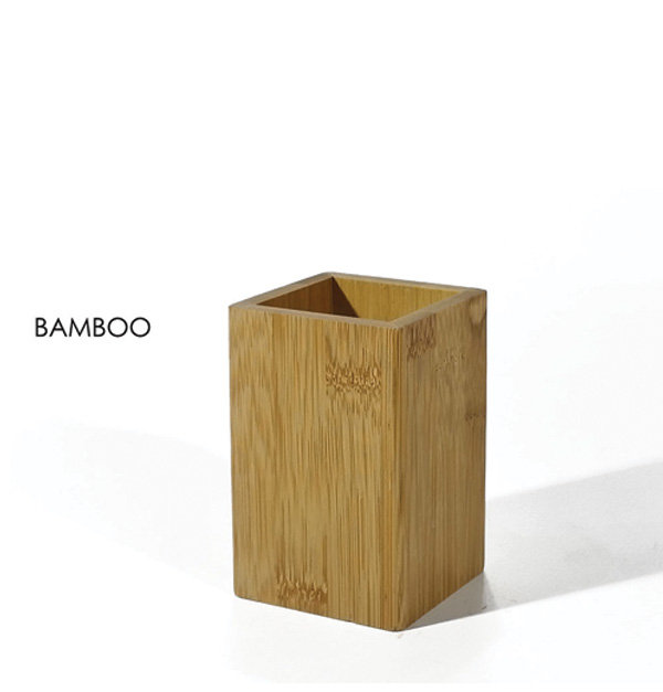 Θήκη για οδοντόβουρτσες απο bamboo