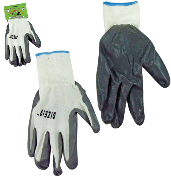 Ζευγάρι γάντια εργασίας νιτριλίου 