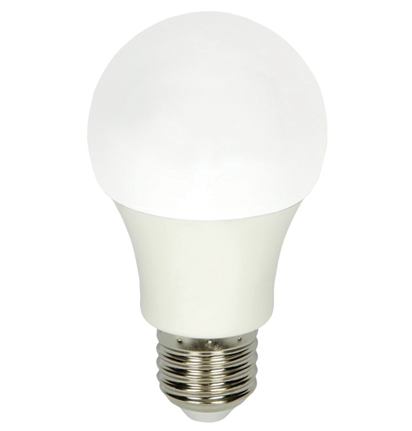 Λευκή βιδωτή λάμπα led γλόμπος 9W 4000K