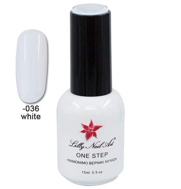 Ημιμόνιμο μανό one step 15ml - White 