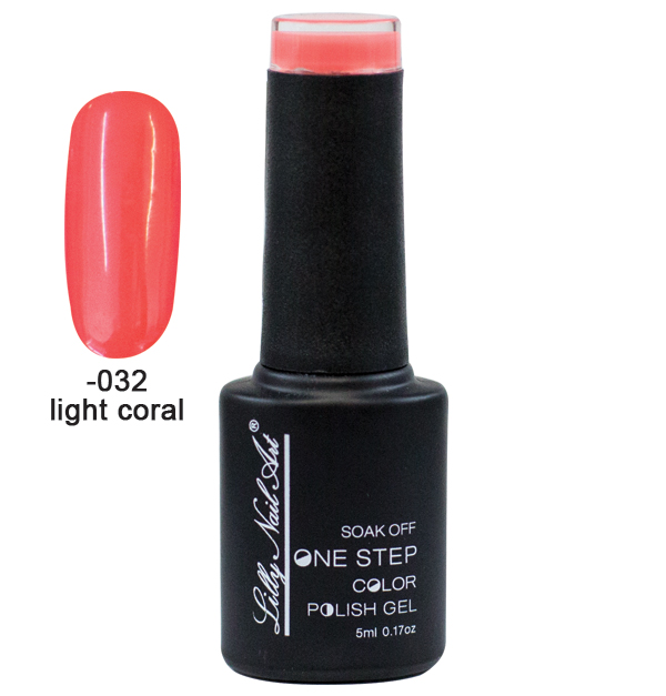 Ημιμόνιμο μανό one step 5ml - Light Coral [40504002-032]