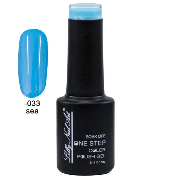 Ημιμόνιμο μανό one step 5ml - Sea Blue 