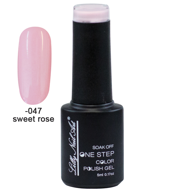 Ημιμόνιμο μανό one step 5ml - Sweet Rose 