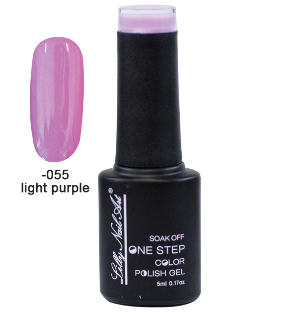 Ημιμόνιμο μανό one step 5ml - Light Purple [40504002-055]