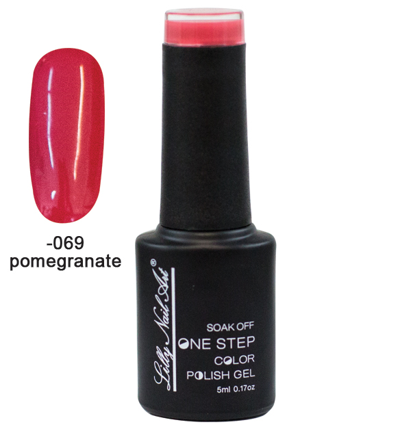 Ημιμόνιμο μανό one step 5ml - Pomegranate [40504002-069]