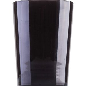 Μαύρο γυάλινο ποτήρι νερού 51cl