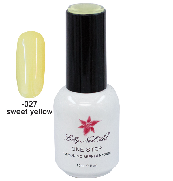 Ημιμόνιμο μανό one step 15ml - Sweet yellow 