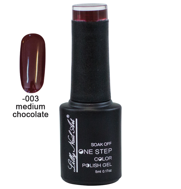 Ημιμόνιμο μανό one step 5ml - Medium Chocolate 