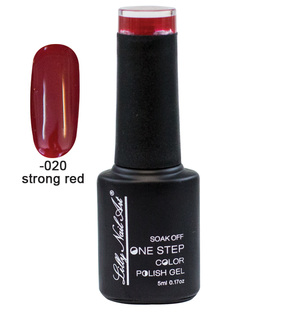 Ημιμόνιμο μανό one step 5ml - Strong red [40504002-020]