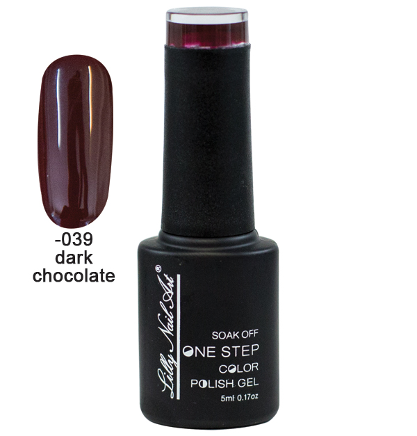 Ημιμόνιμο μανό one step 5ml - Dark chocolate 