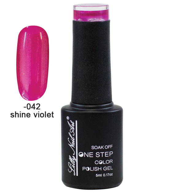 Ημιμόνιμο μανό one step 5ml - Shine violet [40504002-042]