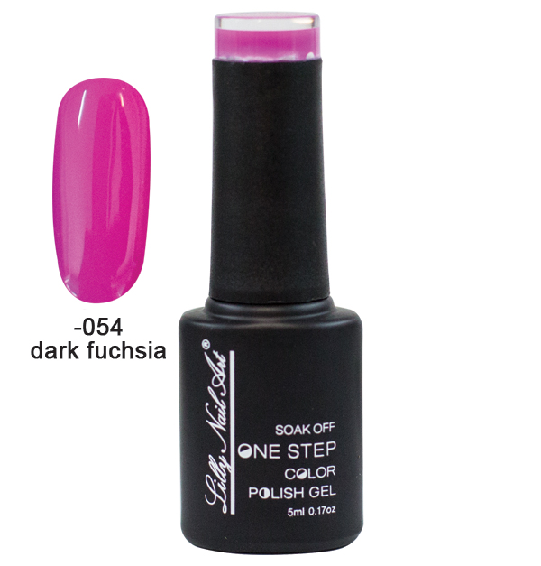 Ημιμόνιμο μανό one step 5ml - Dark fuchsia [40504002-054]