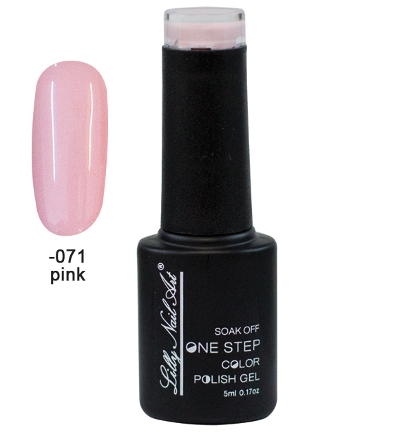 Ημιμόνιμο μανό one step 5ml - Pink [40504002-071]